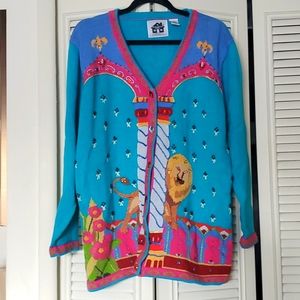 Like new! Vintage Storybook Knits palace lion sweater